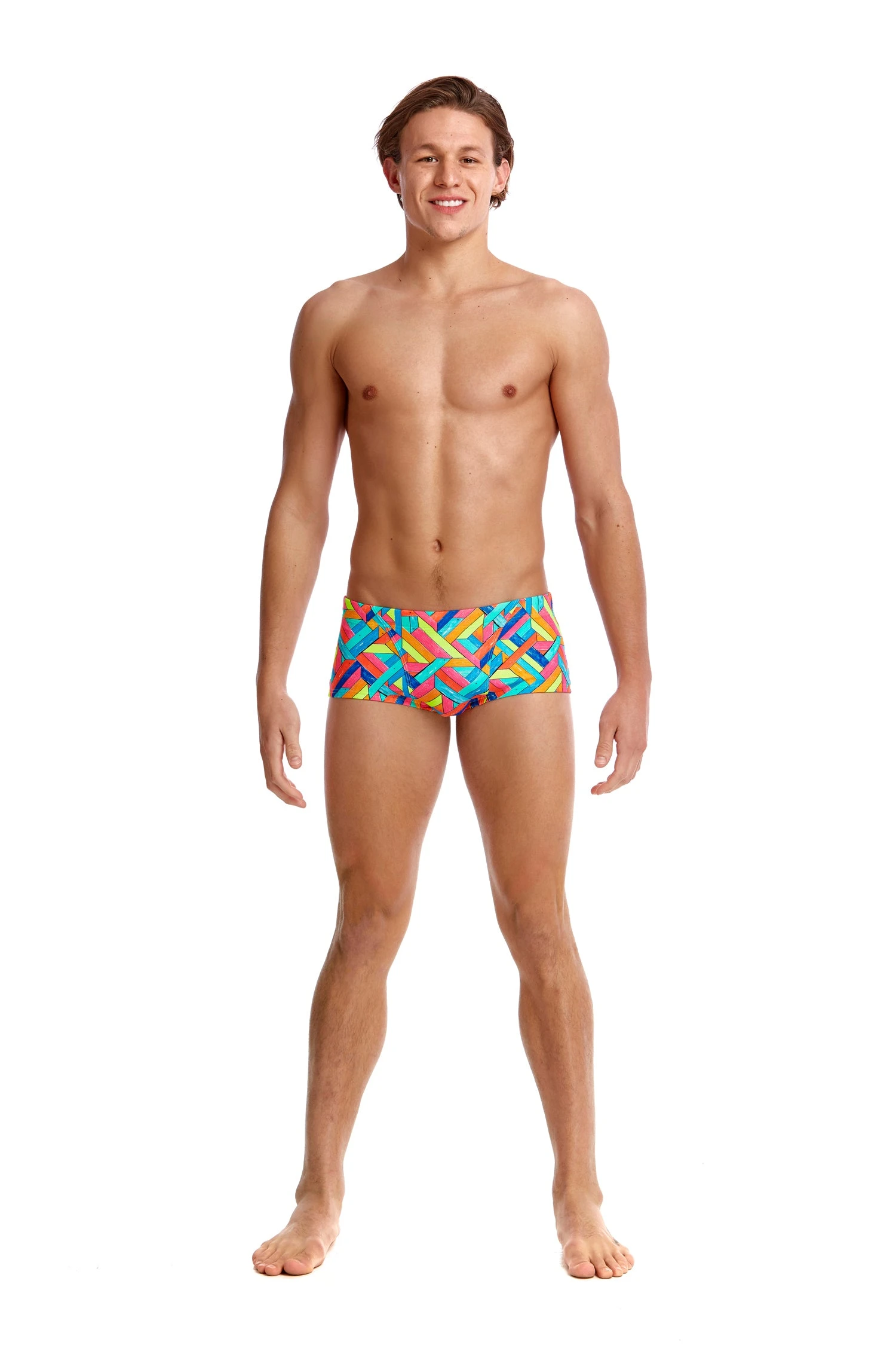 Funky Trunks Panel Pop | Mens Classic Trunks - Image 2
