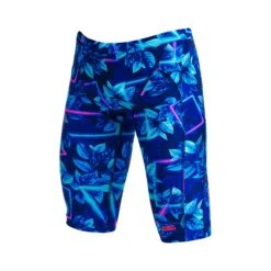 Funky Trunks Leaf Laser | Boys Training Jammers