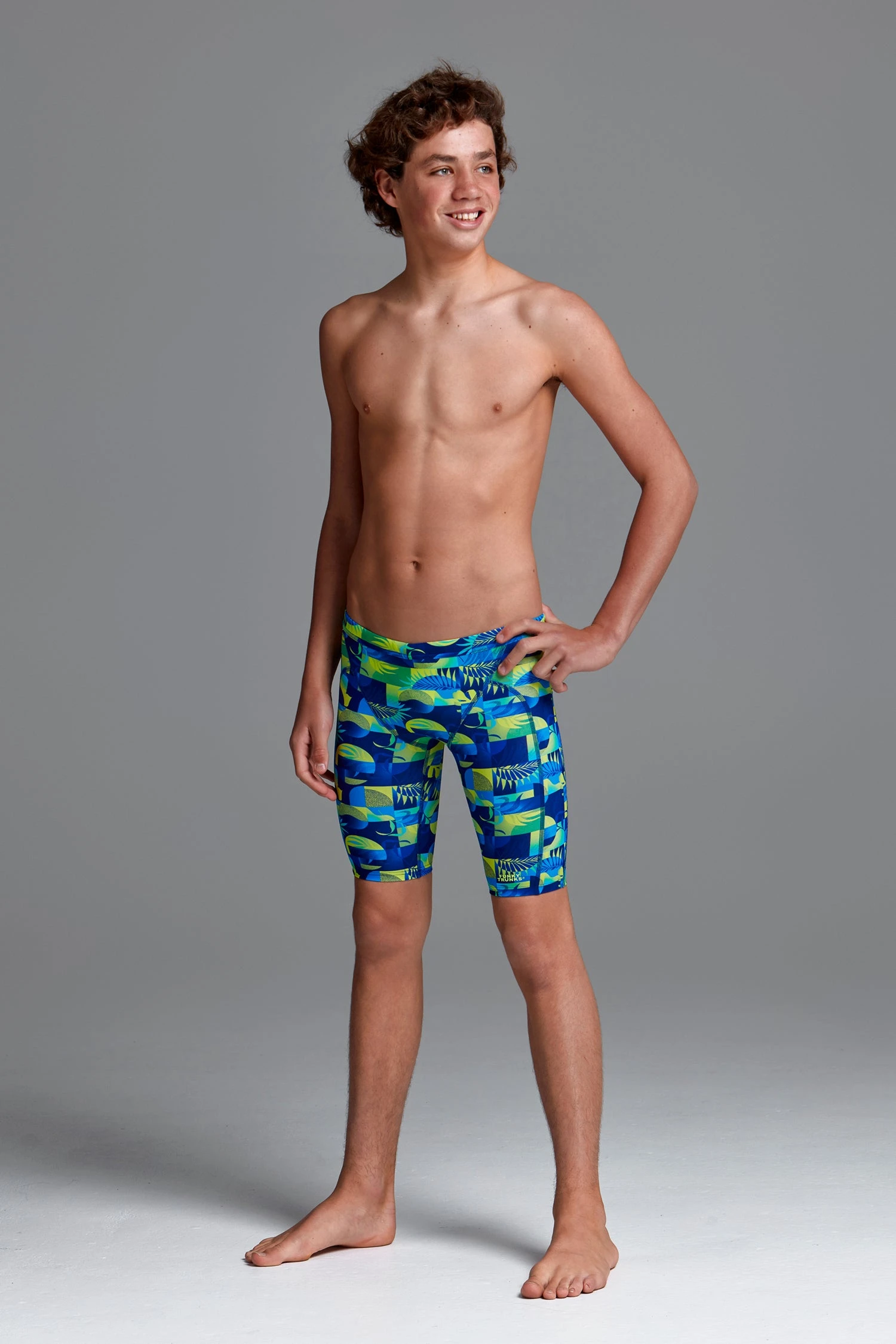 Funky Trunks MAGNUM PI | BOYS TRAINING JAMMERS - Image 5