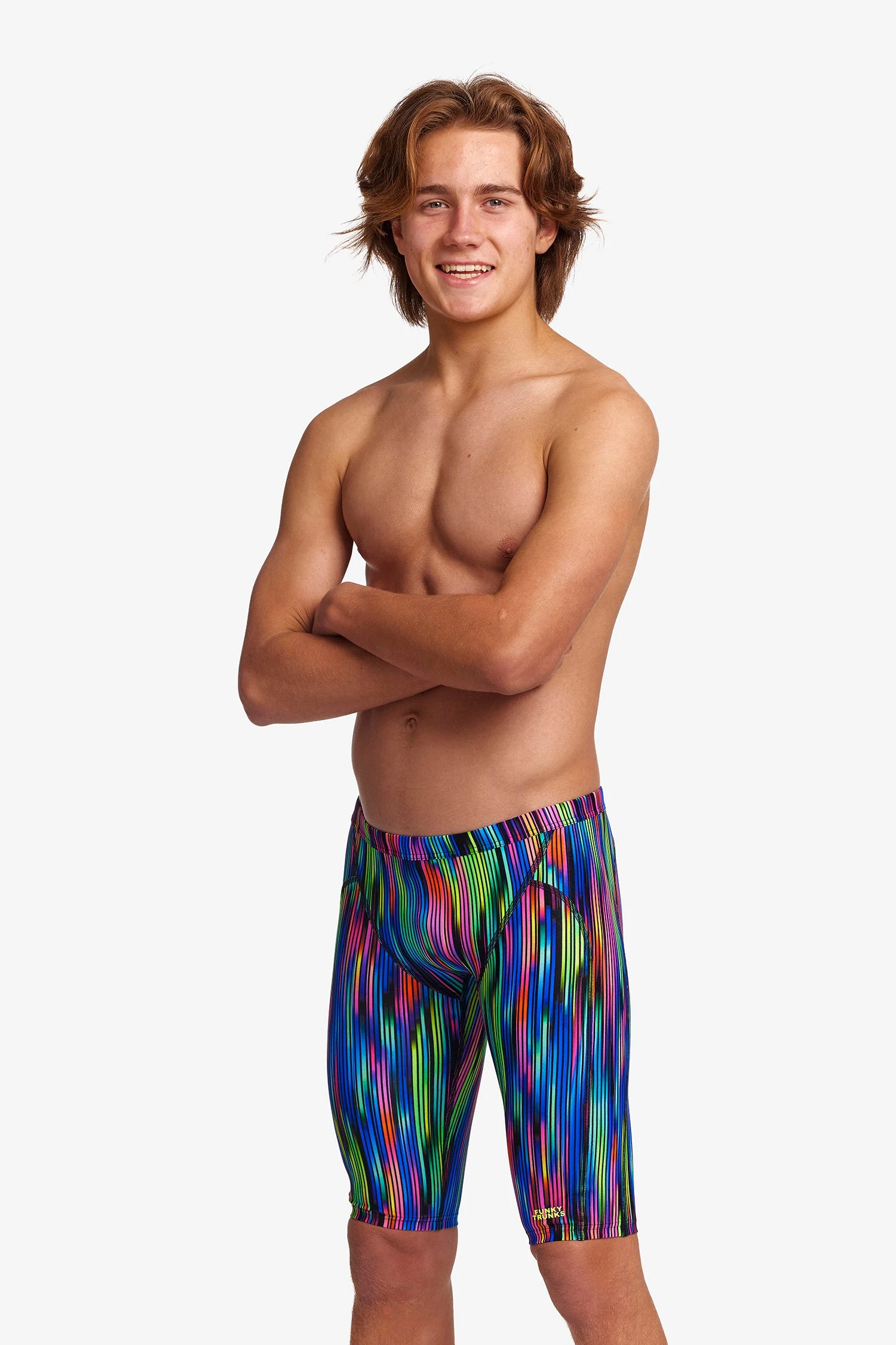 Funky Trunks Rain Down | Boys Training Jammers - Image 5