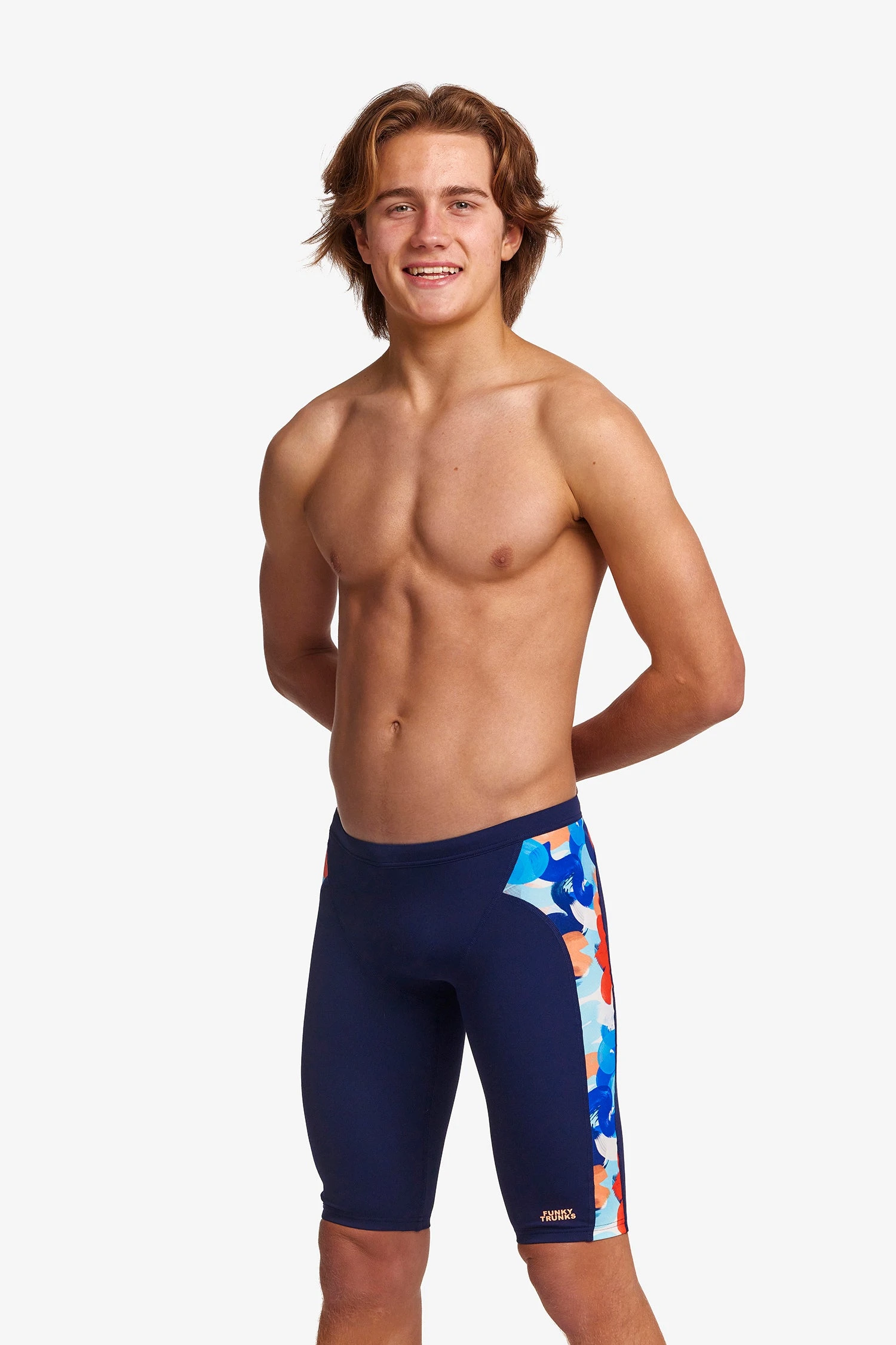 Funky Trunks Wet Paint | Boys Training Jammers - Image 7