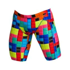 Funky Trunks Blocked | Mens Training Jammers