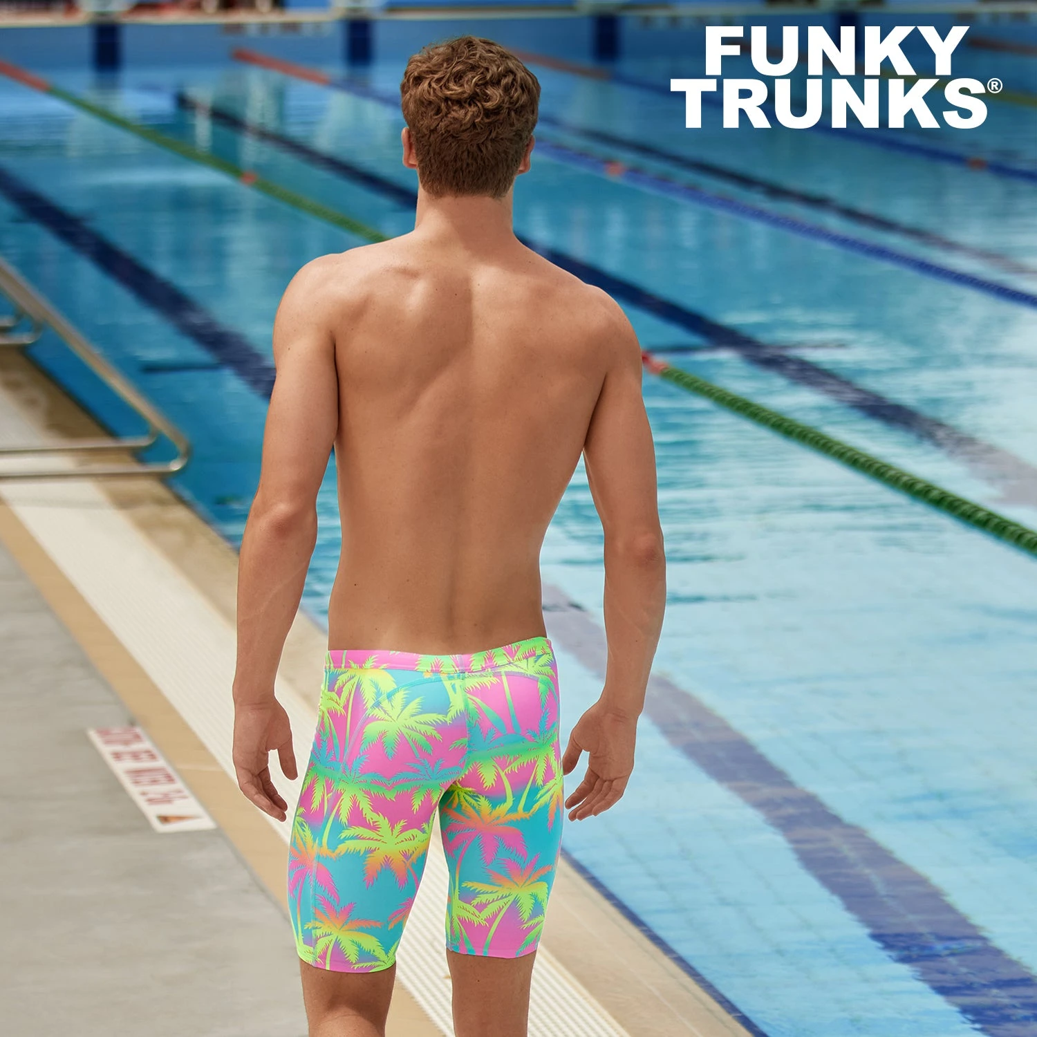 Funky Trunks Hawaiian Heaven | Mens Training Jammers - Image 3
