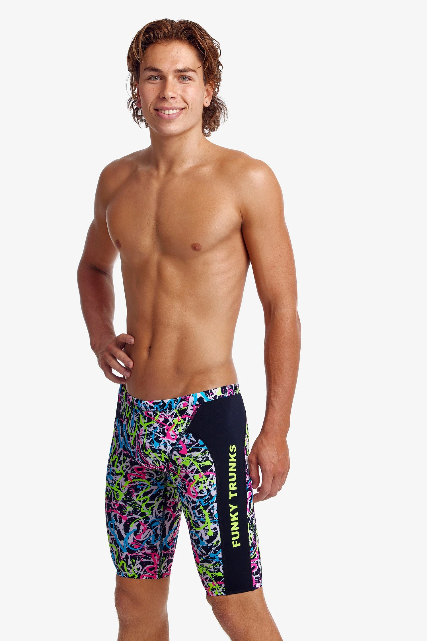 Funky Trunks Messed Up | Mens Training Jammers - Image 9