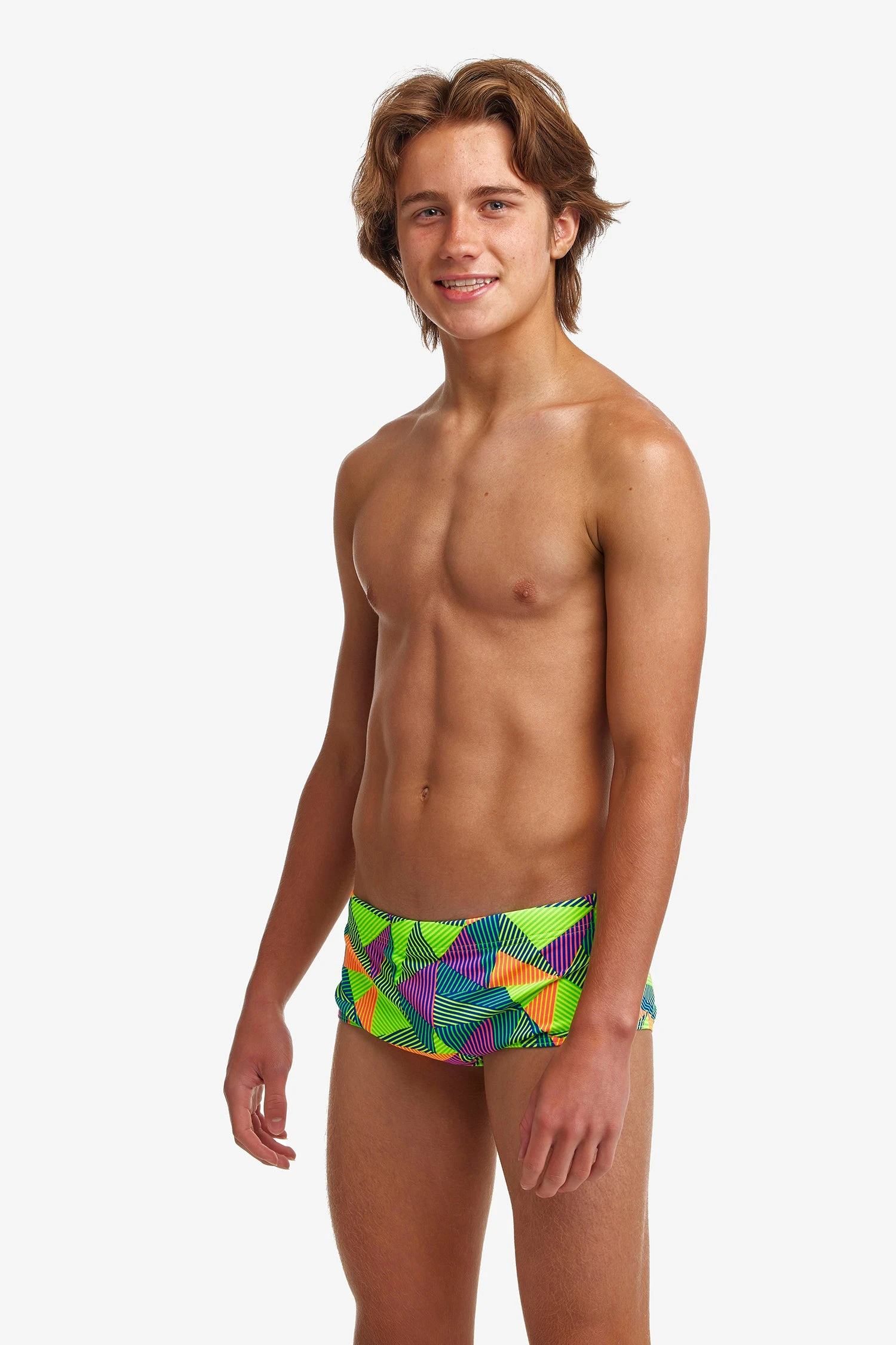 Funky Trunks Cross Bars | Boys Sidewinder Trunks - Image 3