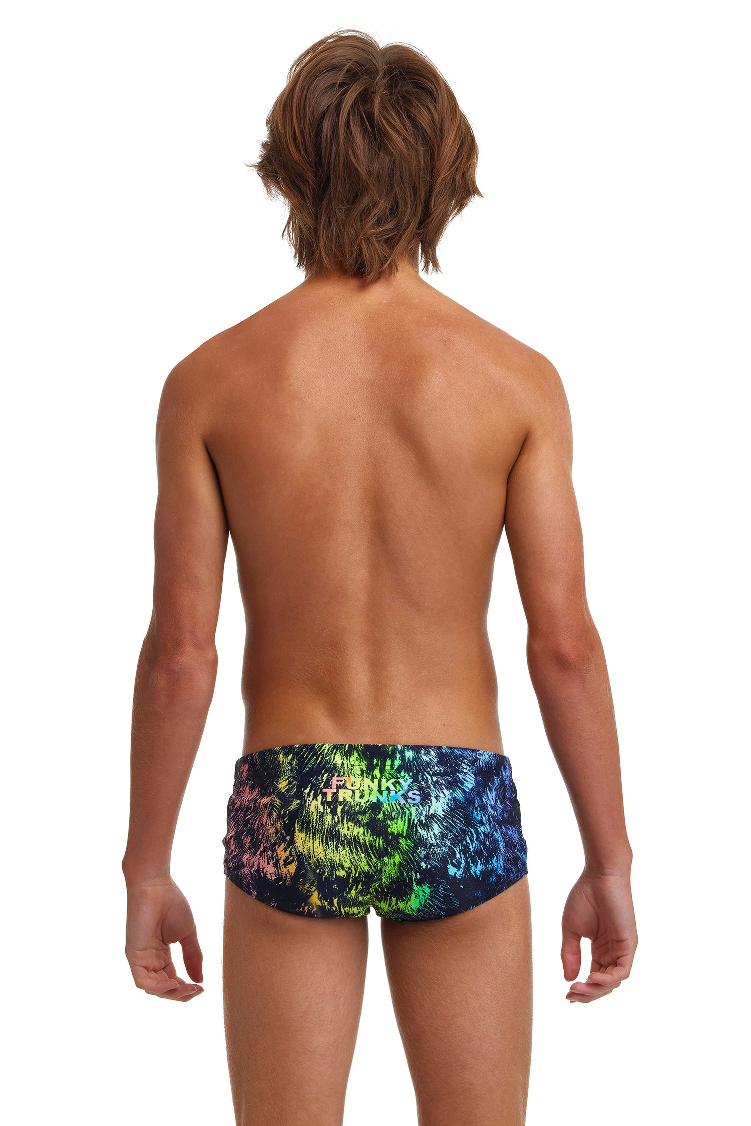 Funky Trunks Lion Eyes | Boys Sidewinder Trunks - Image 5