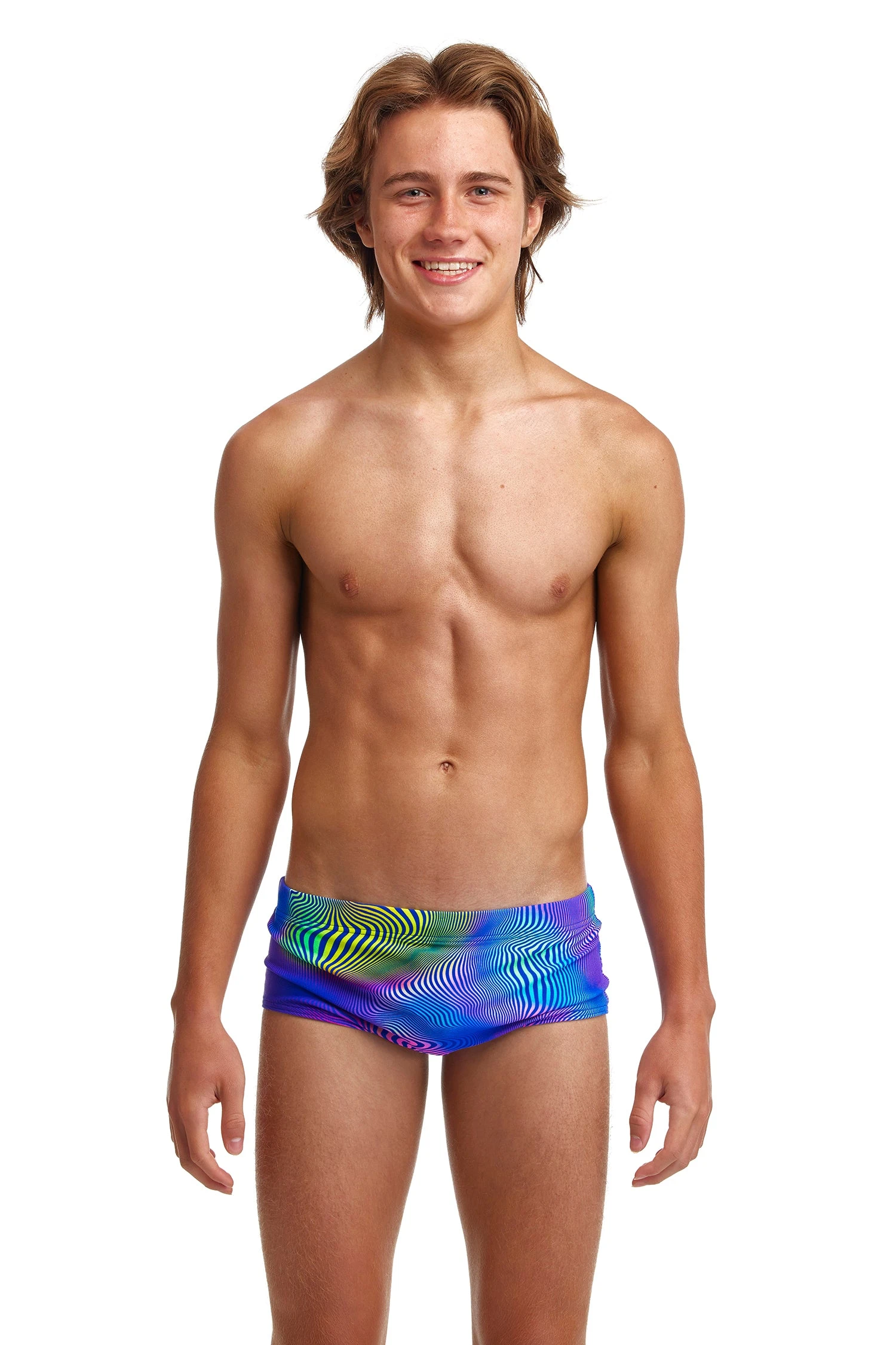 Funky Trunks Screen Time | Boys Sidewinder Trunks - Image 5