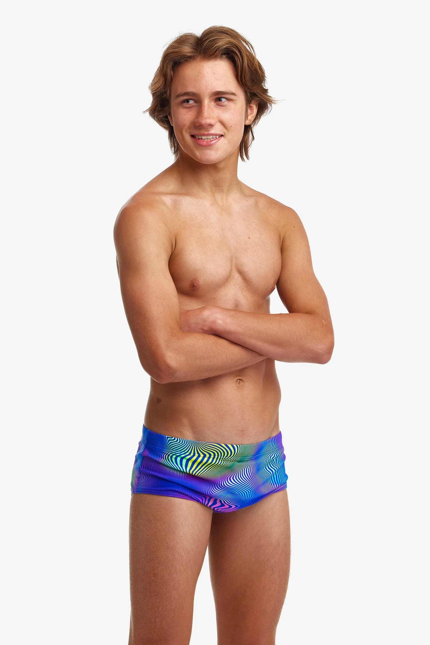 Funky Trunks Screen Time | Boys Sidewinder Trunks - Image 2