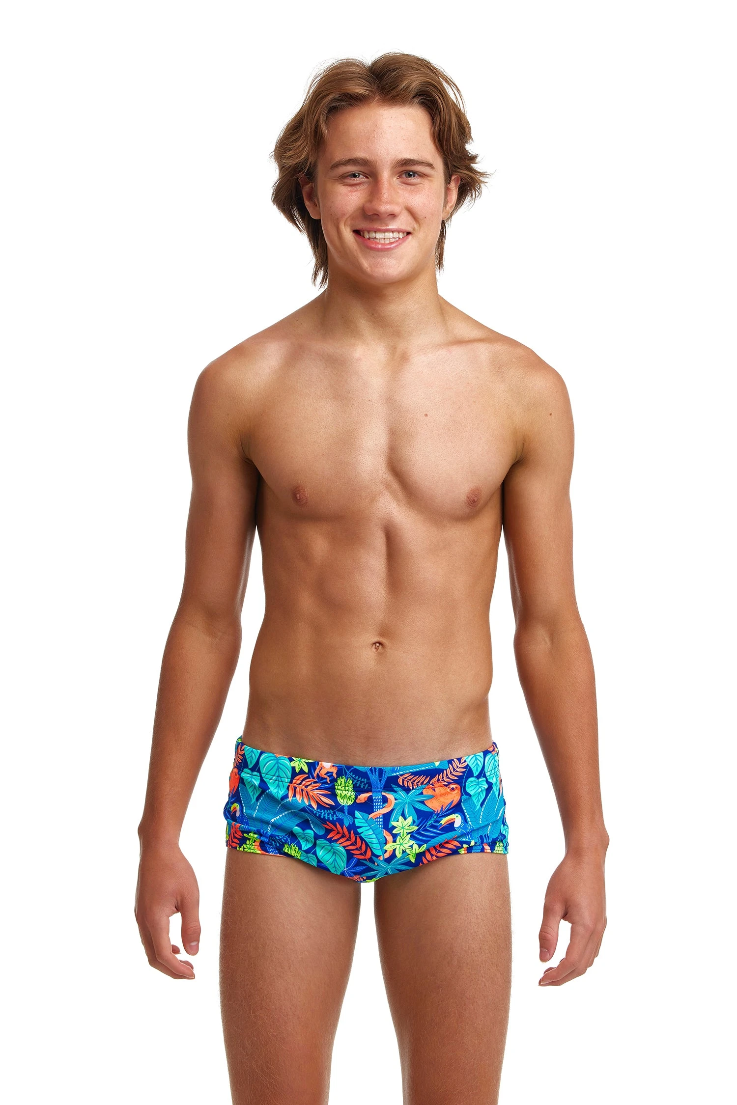 Funky Trunks Slothed | Boys Sidewinder Trunks - Image 4