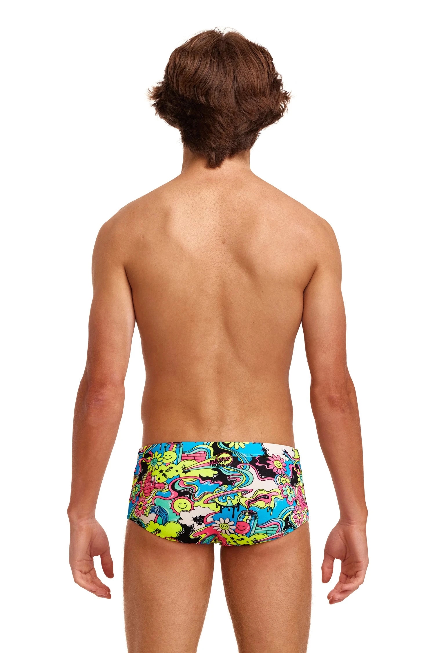 Funky Trunks Smash Mouth | Boys Sidewinder Trunks - Image 6