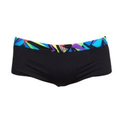 Funky Trunks Beat It Black | Mens Sidewinder Trunks