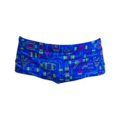 Funky Trunks Backed Up | Boys Sidewinder Trunks