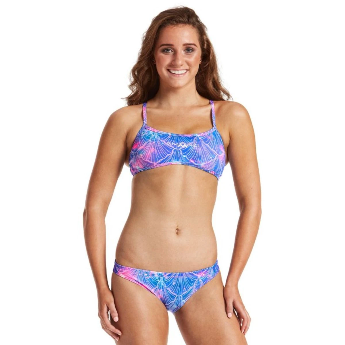 MERMAID KISSES | AMANZI WOMENS SPORTS BIKINI BRIEF