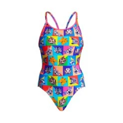 FUNKITA Rat Pack | Ladies Diamond Back One Piece