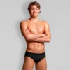 Funky Trunks Still Black | Mens Classic Briefs