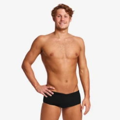Funky Trunks Still Black | Mens Sidewinder Trunks
